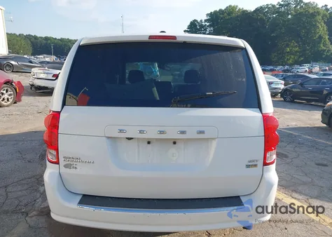 2018 Dodge Grand Caravan Sxt из США, поврежденный, VIN 2C4RDGCG9JR300351